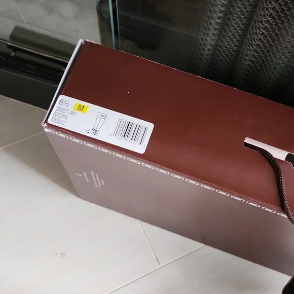 Bandolino Black Leather Knee High Boots - Picture 15 of 15